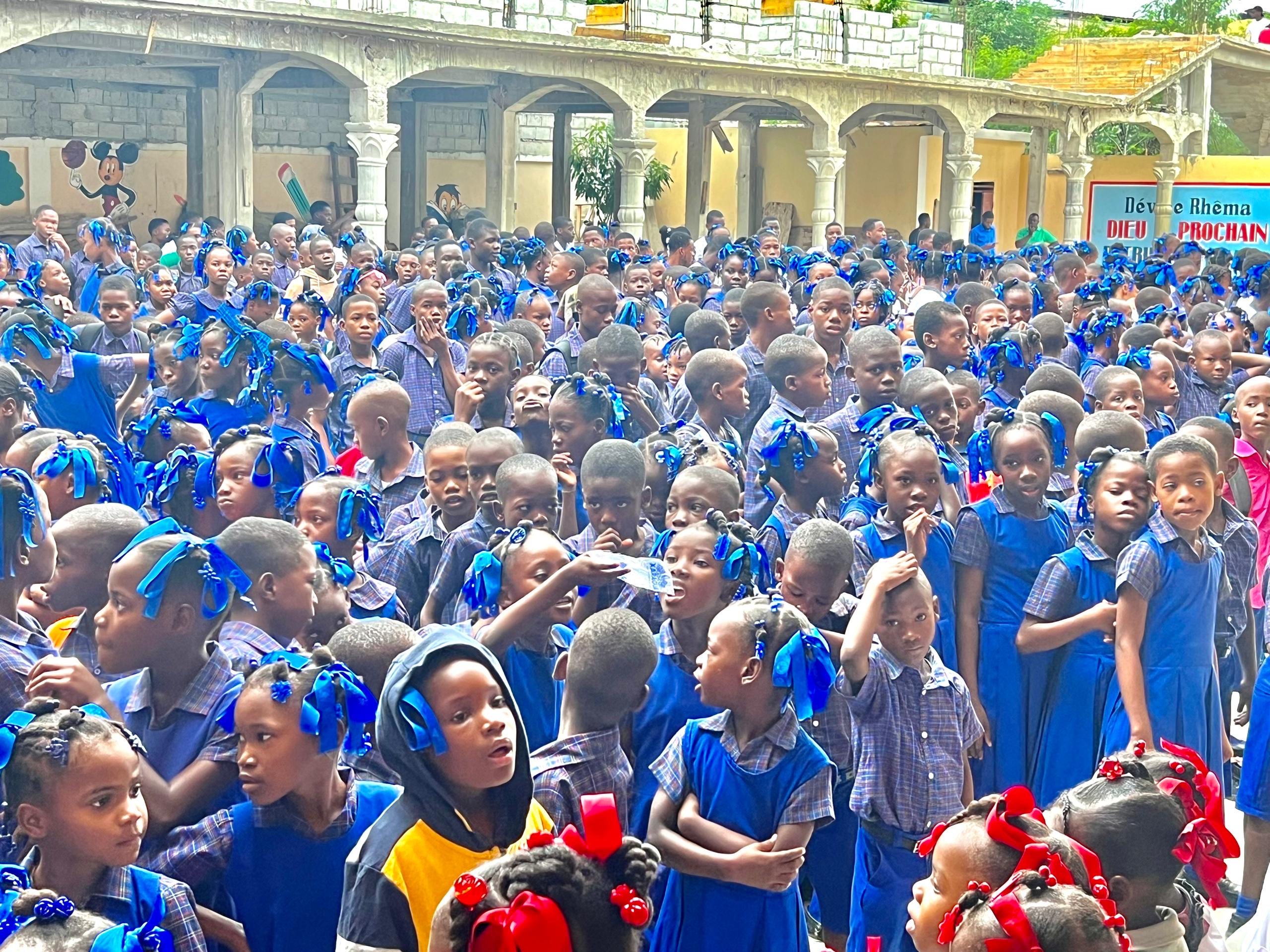 Uniforms and support made possible by donations