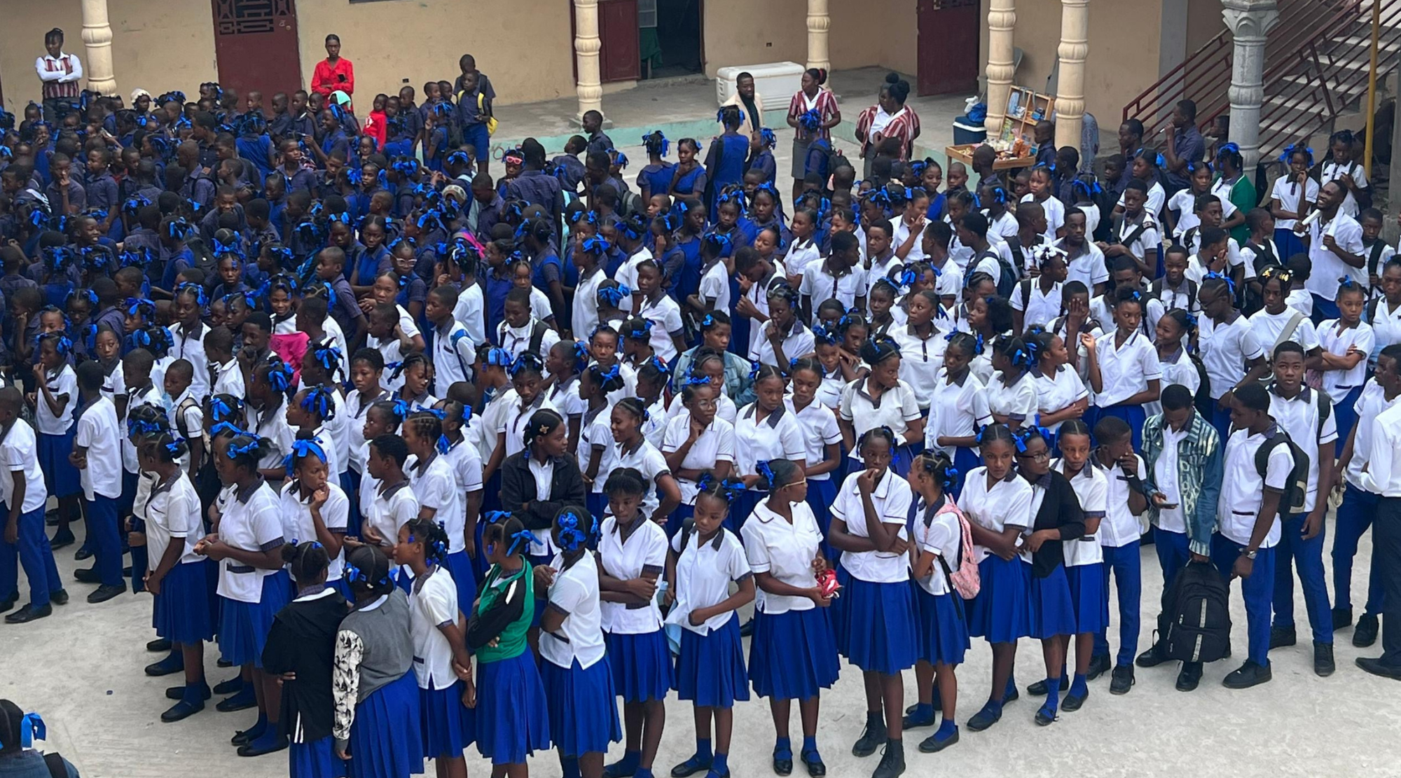 Students supported by PLM Amen 3 Fois Ministries